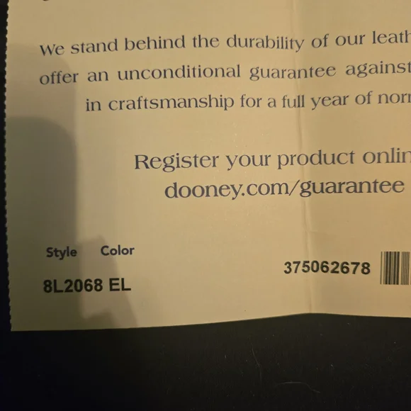 Dooney & Bourke Dark Brown Leather Shoulder Bag - Picture 3 of 7